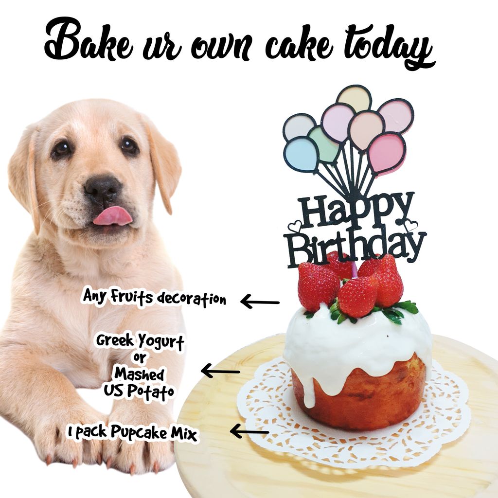 Taffy Barkery - Pupcake Mix Easy DIY dog cake