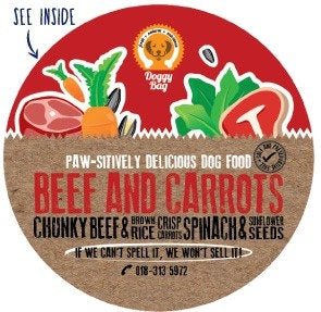 Doggy Bag - Beef and Carrots Meal