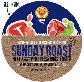 Doggy Bag - Sunday Roast Meal
