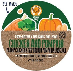 Doggy Bag - Chicken and Pumpkin Meal