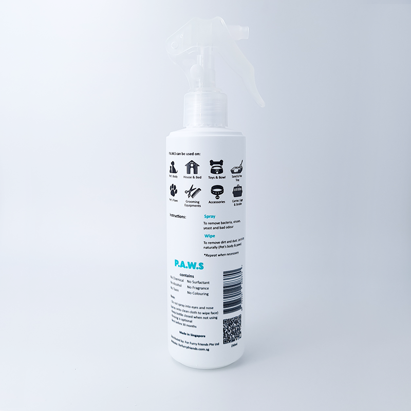 Pet’s Activated Water Sanitizer (P.A.W.S) - 250ml