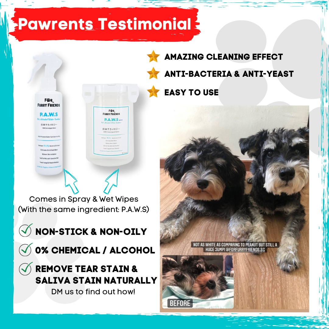 Pet’s Activated Water Sanitizer (P.A.W.S) - Wipes Refill
