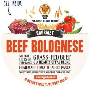 Doggy Bag - Beef Bolognese Meal