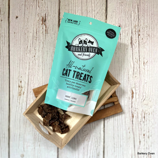 Barkery Oven Beef Lung Cat Treats