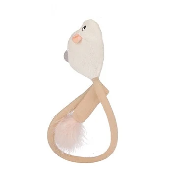 White Mouse Cat Toy