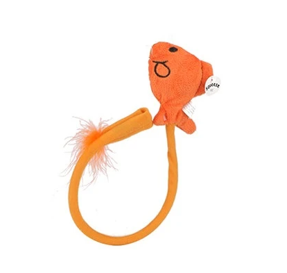 Orange Fish Cat Toy