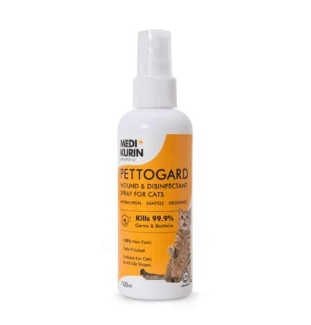Wound & Disinfectant Spray for Cats, 100ml