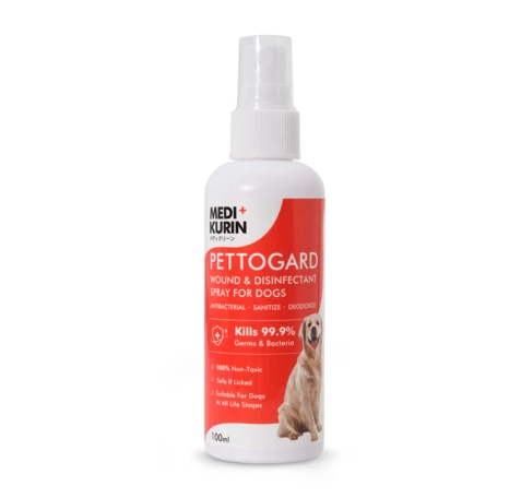 Wound & Disinfectant Spray for Dogs, 100ml